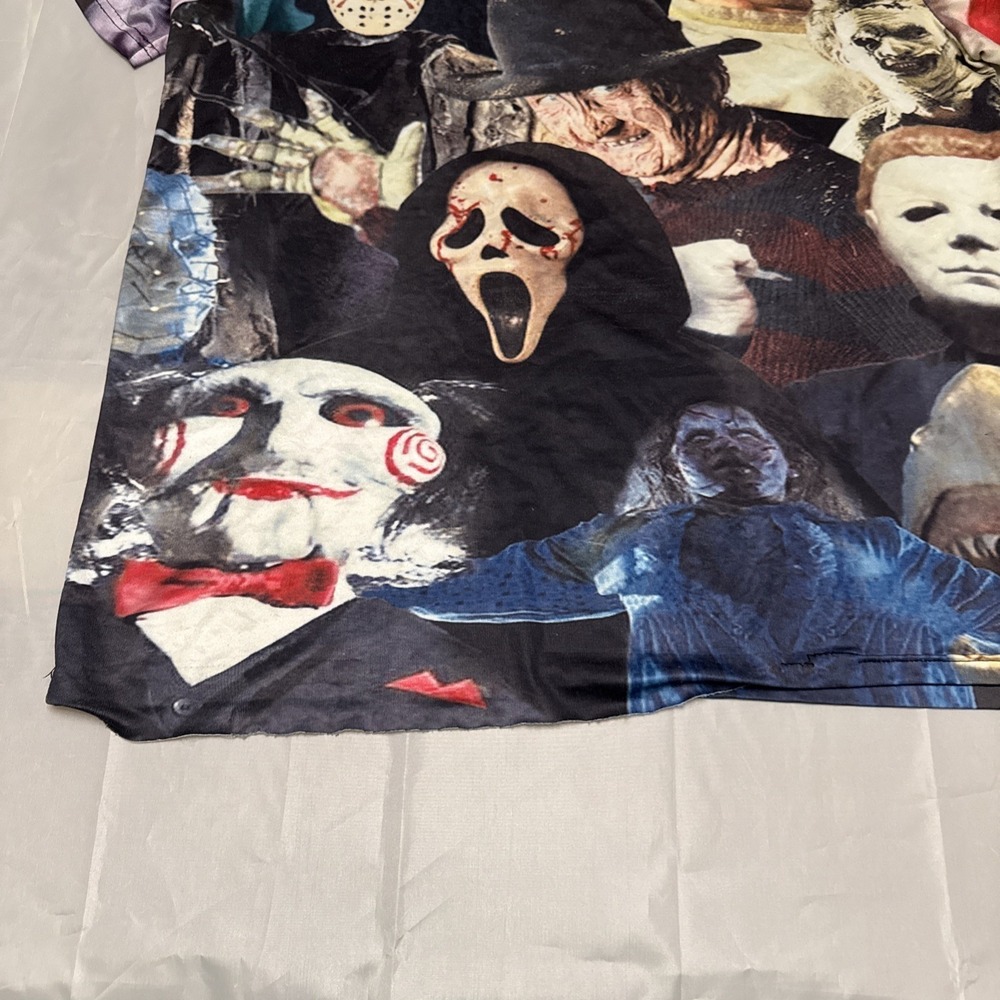 Cinema Killers Halloween Horror Icons Pre-Shrunk T-Shirt - Picture 5 of 7